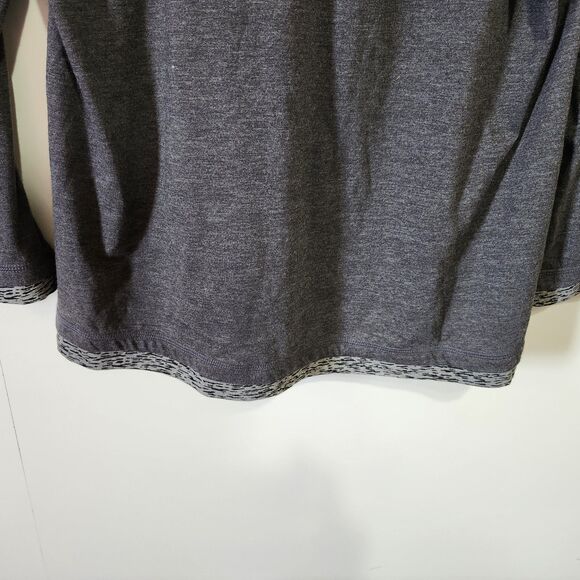 Made for Life Women’s Hooded Sweater Size XL Gray Long Sleeve Lightweight NWT - Picture 7 of 8